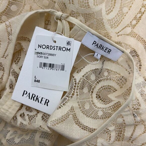 Parker The Maeve Lace Top L NWT - Picture 6 of 8